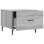 Coffee tables 2 units Sonoma gray engineered wood 50x50x40 cm by vidaXL, Coffee table - Ref: Foro24-829441, Price: 74,16 €, D...