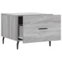 Mesas de centro 2 uds madera ingeniería gris Sonoma 50x50x40 cm de vidaXL, Mesas de centro - Ref: Foro24-829441, Precio: 73,5...