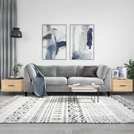 Couchtische, 2 Stück, Holzwerkstoff, Sonoma-Eiche, 50 x 50 x 40 cm von vidaXL, Couchtisch - Ref: Foro24-829387, Preis: 64,30 ...