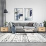 Couchtische, 2 Stück, Holzwerkstoff, Sonoma-Eiche, 50 x 50 x 40 cm von vidaXL, Couchtisch - Ref: Foro24-829387, Preis: 64,87 ...