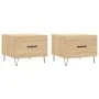Couchtische, 2 Stück, Holzwerkstoff, Sonoma-Eiche, 50 x 50 x 40 cm von vidaXL, Couchtisch - Ref: Foro24-829387, Preis: 64,30 ...