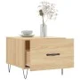 Couchtische, 2 Stück, Holzwerkstoff, Sonoma-Eiche, 50 x 50 x 40 cm von vidaXL, Couchtisch - Ref: Foro24-829387, Preis: 64,30 ...