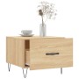 Couchtische, 2 Stück, Holzwerkstoff, Sonoma-Eiche, 50 x 50 x 40 cm von vidaXL, Couchtisch - Ref: Foro24-829387, Preis: 64,87 ...