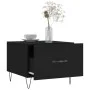 Mesas de centro 2 uds madera de ingeniería negro 50x50x40 cm de vidaXL, Mesas de centro - Ref: Foro24-829383, Precio: 64,98 €...