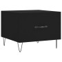 Coffee tables 2 pcs black engineered wood 50x50x40 cm by vidaXL, Coffee table - Ref: Foro24-829383, Price: 65,55 €, Discount: %