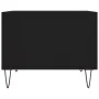 Mesas de centro 2 uds madera de ingeniería negro 50x50x40 cm de vidaXL, Mesas de centro - Ref: Foro24-829383, Precio: 64,98 €...