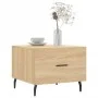 Center tables 2 units engineered wood Sonoma oak 50x50x40cm by vidaXL, Coffee table - Ref: Foro24-829435, Price: 71,17 €, Dis...