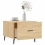 Mesas de centro 2 uds madera ingeniería roble Sonoma 50x50x40cm de vidaXL, Mesas de centro - Ref: Foro24-829435, Precio: 71,1...