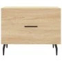 Mesas de centro 2 uds madera ingeniería roble Sonoma 50x50x40cm de vidaXL, Mesas de centro - Ref: Foro24-829435, Precio: 71,1...