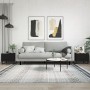 Couchtische, 2 Stück, schwarzes Holzwerkstoff, 50 x 50 x 40 cm von vidaXL, Couchtisch - Ref: Foro24-829447, Preis: 75,09 €, R...