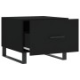 Coffee tables 2 pcs black engineered wood 50x50x40 cm by vidaXL, Coffee table - Ref: Foro24-829447, Price: 75,09 €, Discount: %