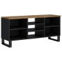 Mueble de TV madera mango y madera contrachapada 100x33x46 cm en Muebles TV | Comprar online en Foro24