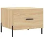 Couchtische, 2 Stück, Holzwerkstoff, Sonoma-Eiche, 50 x 50 x 40 cm von vidaXL, Couchtisch - Ref: Foro24-829419, Preis: 74,21 ...