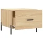 Mesas de centro 2 uds madera ingeniería roble Sonoma 50x50x40cm de vidaXL, Mesas de centro - Ref: Foro24-829419, Precio: 74,2...