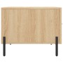 Couchtische, 2 Stück, Holzwerkstoff, Sonoma-Eiche, 50 x 50 x 40 cm von vidaXL, Couchtisch - Ref: Foro24-829419, Preis: 74,87 ...