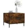Center table 2 units smoked oak engineered wood 50x50x40cm by vidaXL, Coffee table - Ref: Foro24-829423, Price: 74,23 €, Disc...