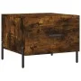 Center table 2 units smoked oak engineered wood 50x50x40cm by vidaXL, Coffee table - Ref: Foro24-829423, Price: 74,23 €, Disc...