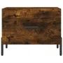 Center table 2 units smoked oak engineered wood 50x50x40cm by vidaXL, Coffee table - Ref: Foro24-829423, Price: 74,23 €, Disc...