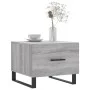 Mesas de centro 2 uds madera ingeniería gris Sonoma 50x50x40 cm de vidaXL, Mesas de centro - Ref: Foro24-829457, Precio: 76,1...