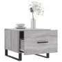 Coffee tables 2 units Sonoma gray engineered wood 50x50x40 cm by vidaXL, Coffee table - Ref: Foro24-829457, Price: 76,12 €, D...