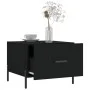 Couchtische, 2 Stück, schwarzes Holzwerkstoff, 50 x 50 x 40 cm von vidaXL, Couchtisch - Ref: Foro24-829415, Preis: 75,07 €, R...