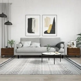 Couchtische, 2 Stück, Eichenbraun, Holzwerkstoff, 50 x 50 x 40 cm von vidaXL, Couchtisch - Ref: Foro24-829459, Preis: 76,12 €...