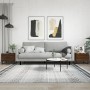 Couchtische, 2 Stück, Eichenbraun, Holzwerkstoff, 50 x 50 x 40 cm von vidaXL, Couchtisch - Ref: Foro24-829459, Preis: 76,80 €...