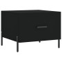 Coffee tables 2 pcs black engineered wood 50x50x40 cm by vidaXL, Coffee table - Ref: Foro24-829415, Price: 75,73 €, Discount: %