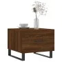 Coffee tables 2 pcs oak brown engineered wood 50x50x40cm by vidaXL, Coffee table - Ref: Foro24-829459, Price: 76,12 €, Discou...