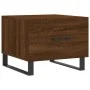 Coffee tables 2 pcs oak brown engineered wood 50x50x40cm by vidaXL, Coffee table - Ref: Foro24-829459, Price: 76,12 €, Discou...