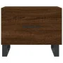 Coffee tables 2 pcs oak brown engineered wood 50x50x40cm by vidaXL, Coffee table - Ref: Foro24-829459, Price: 76,12 €, Discou...