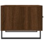 Coffee tables 2 pcs oak brown engineered wood 50x50x40cm by vidaXL, Coffee table - Ref: Foro24-829459, Price: 76,74 €, Discou...