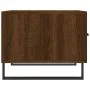 Coffee tables 2 pcs oak brown engineered wood 50x50x40cm by vidaXL, Coffee table - Ref: Foro24-829459, Price: 76,12 €, Discou...