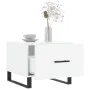 Center table 2 units engineered wood glossy white 50x50x40cm by vidaXL, Coffee table - Ref: Foro24-829449, Price: 81,19 €, Di...