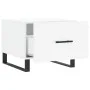 Center table 2 units engineered wood glossy white 50x50x40cm by vidaXL, Coffee table - Ref: Foro24-829449, Price: 81,19 €, Di...