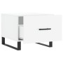 Couchtisch 2 Stk. Ingenieurholz weiß glänzend 50x50x40cm von vidaXL, Couchtisch - Ref: Foro24-829449, Preis: 81,92 €, Rabatt: %