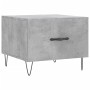 Mesa de centro 2 uds madera ingeniería gris hormigón 50x50x40cm de vidaXL, Mesas de centro - Ref: Foro24-829389, Precio: 64,81 €