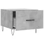 Couchtisch 2 Stück betongraues Holzwerkstoff 50x50x40cm von vidaXL, Couchtisch - Ref: Foro24-829389, Preis: 64,30 €, Rabatt: %