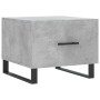 Couchtisch 2 Stück betongraues Holzwerkstoff 50x50x40cm von vidaXL, Couchtisch - Ref: Foro24-829453, Preis: 74,22 €, Rabatt: %