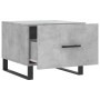 Couchtisch 2 Stück betongraues Holzwerkstoff 50x50x40cm von vidaXL, Couchtisch - Ref: Foro24-829453, Preis: 74,22 €, Rabatt: %