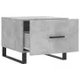 Mesa de centro 2 uds madera ingeniería gris hormigón 50x50x40cm de vidaXL, Mesas de centro - Ref: Foro24-829453, Precio: 73,5...