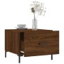 Couchtische, 2 Stück, Eichenbraun, Holzwerkstoff, 50 x 50 x 40 cm von vidaXL, Couchtisch - Ref: Foro24-829411, Preis: 67,11 €...