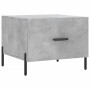 Couchtisch 2 Stk. Holzwerkstoff grauer Beton 50x50x40cm von vidaXL, Couchtisch - Ref: Foro24-829421, Preis: 74,87 €, Rabatt: %