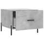 Center table 2 units engineered wood gray concrete 50x50x40cm by vidaXL, Coffee table - Ref: Foro24-829421, Price: 74,23 €, D...
