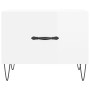 Coffee table 2 pcs glossy white engineered wood 50x50x40cm by vidaXL, Coffee table - Ref: Foro24-829385, Price: 70,86 €, Disc...