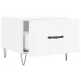 Coffee table 2 pcs glossy white engineered wood 50x50x40cm by vidaXL, Coffee table - Ref: Foro24-829385, Price: 70,25 €, Disc...