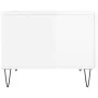 Coffee table 2 pcs glossy white engineered wood 50x50x40cm by vidaXL, Coffee table - Ref: Foro24-829385, Price: 70,25 €, Disc...