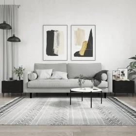 Couchtische, 2 Stück, schwarzes Holzwerkstoff, 50 x 50 x 40 cm von vidaXL, Couchtisch - Ref: Foro24-829431, Preis: 75,76 €, R...