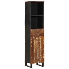 Mueble de baño madera maciza reciclada 38x33x160 cm Mueble de baño madera maciza reciclada 38x33x160 cm