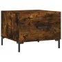 Couchtisch 2 Stück, Holzwerkstoff, geräucherte Eiche, 50 x 50 x 40 cm von vidaXL, Couchtisch - Ref: Foro24-829407, Preis: 64,...